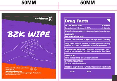 Dosage (Lightning X Bzk Wipe)